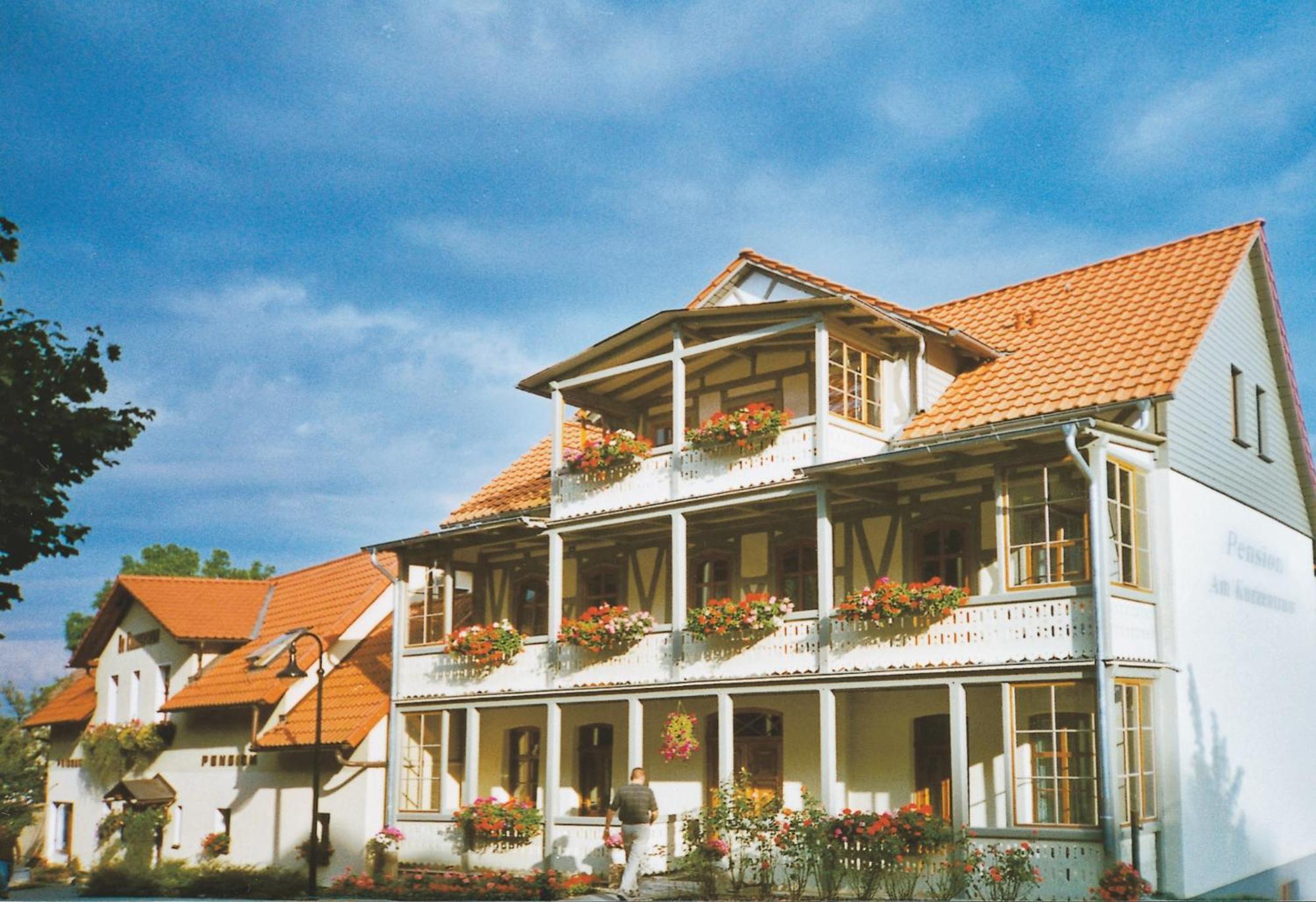 Hotel Pension Am Kurzentrum Bad Suderode Zewnętrze zdjęcie